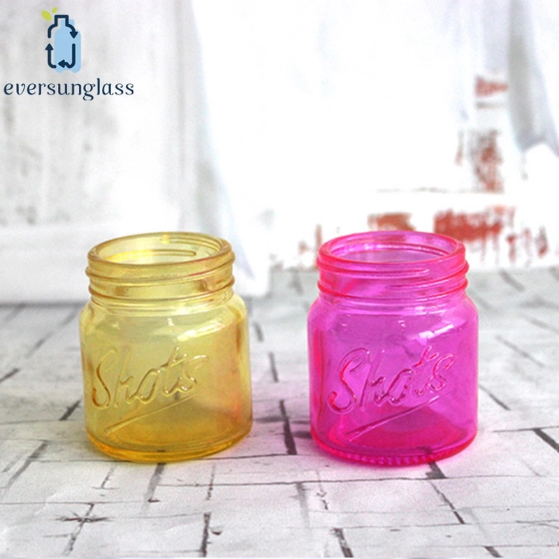 Manufacturers Supply Lead-Free Glass Mason Jar Candy Jar Sealed Cans with Aluminum Cap