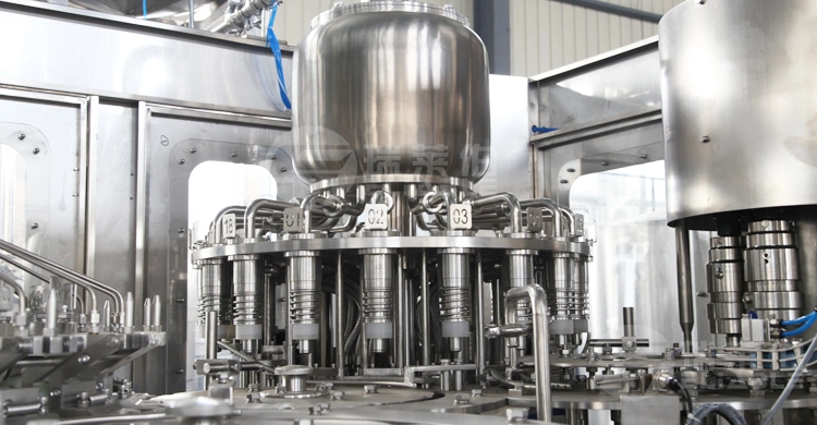 Complete Juice Beverage Production Line Hot Beverage Bottling Plant Juice Making Packing Machine
