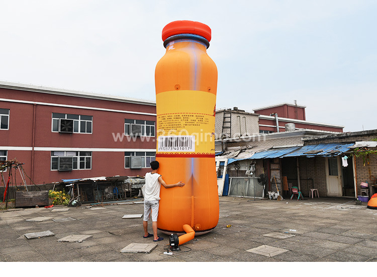 Cheap Advertising Giant Inflatable Fruit Model/Inflatable Fruit Bottle/Inflatable Bottle for Promotion