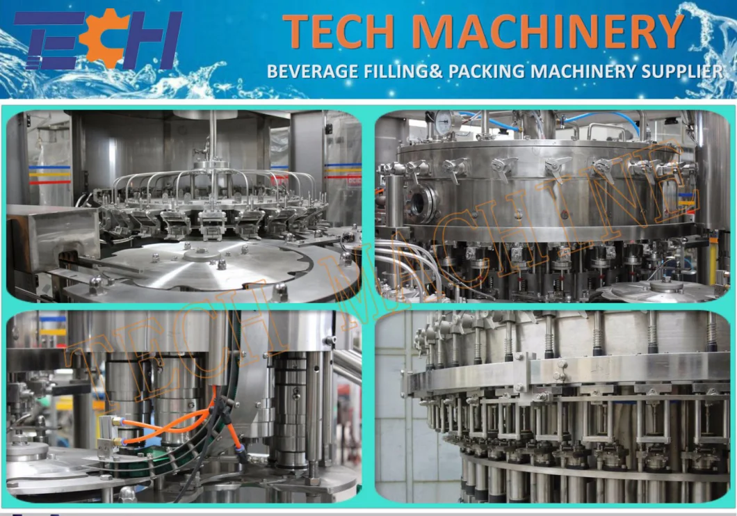 Carbonated Beverage Filling Machine for Beverage Factory