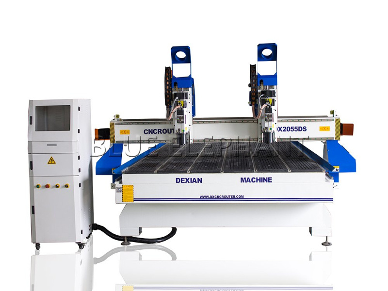 2055 Jinan CNC Router Multi Head Large Work Table, Large CNC Router Machine with Good Price