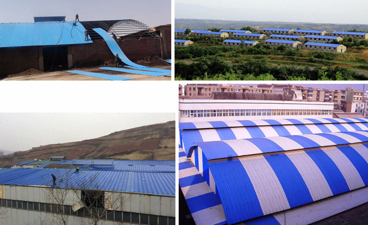 Wholesale Heat Resistant Chinese PVC Plastic Corrugated Roof Tile