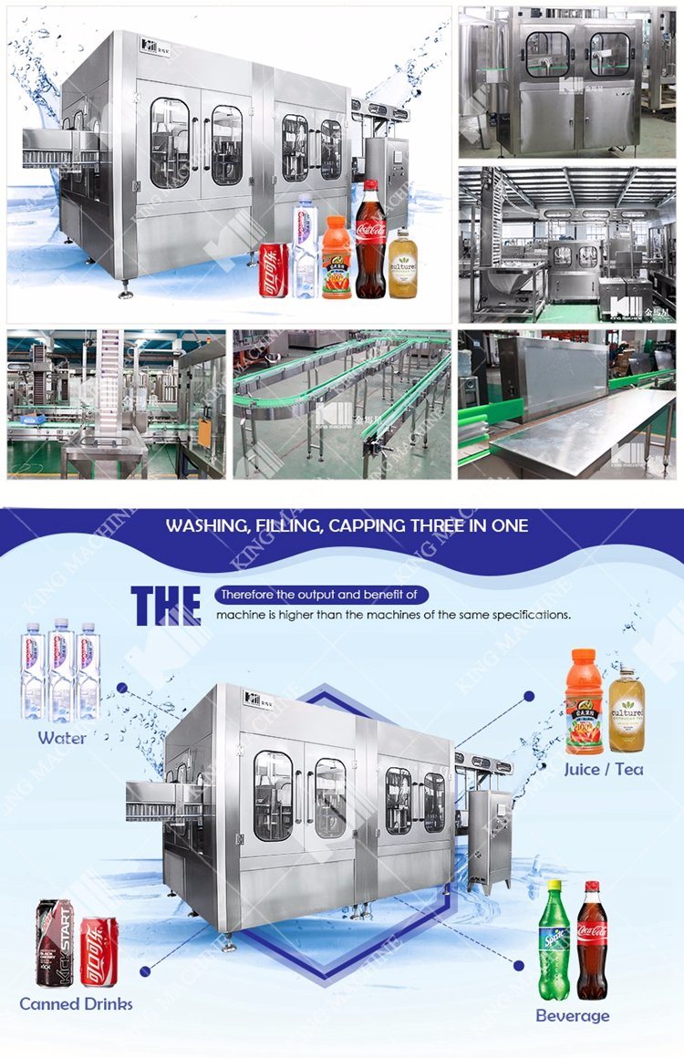 Water Bottle Processing Plant for Beverage with Good Price