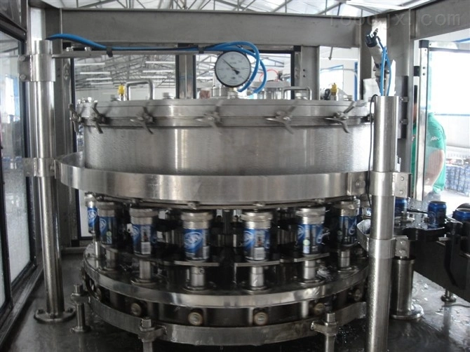 Aluminum Beverage Cans Liquid Filling Machine Packaging Line Agriculture Food Beverage Machinery