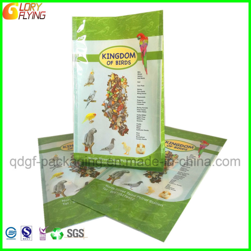 Heat Sealing Food Packaging Bag Plastic Bag for Bird Foods