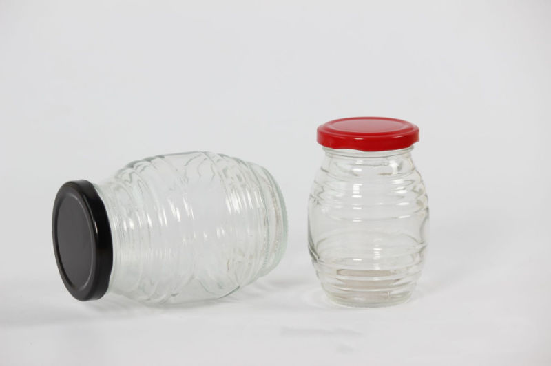 Clear Empty Glass Bottle for Honey