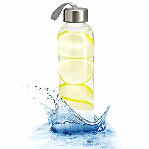Glass Bottle with Neoprene Sleeve, Auto Bottle, Sports Glass Bottle