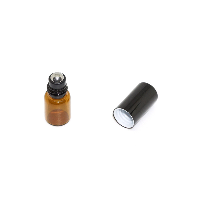 1ml Amber Roller Bottle Essential Oil Bottle