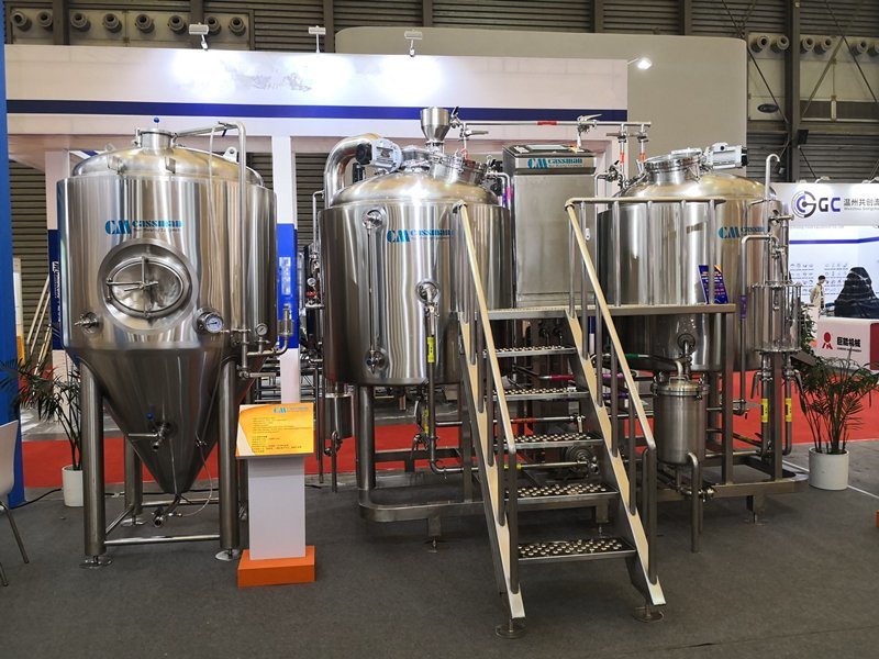 1000L Cassman Turkey Brewhouse Project Beer Equipment with Ce Certficate