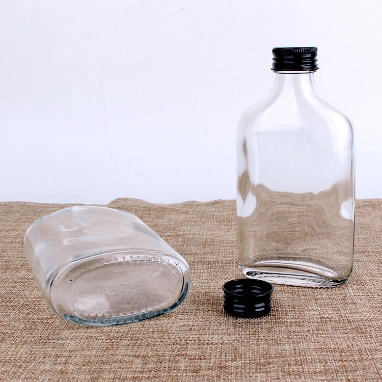 All Sizes Glass Coffee Storage Bottle with Metal Cap