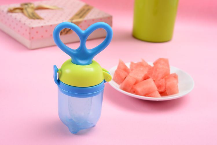 Baby Food Dispenser with Silicone Net for Teething Baby