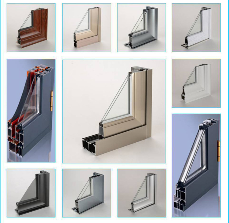 Aluminum Profile Large Sliding Glass Doors