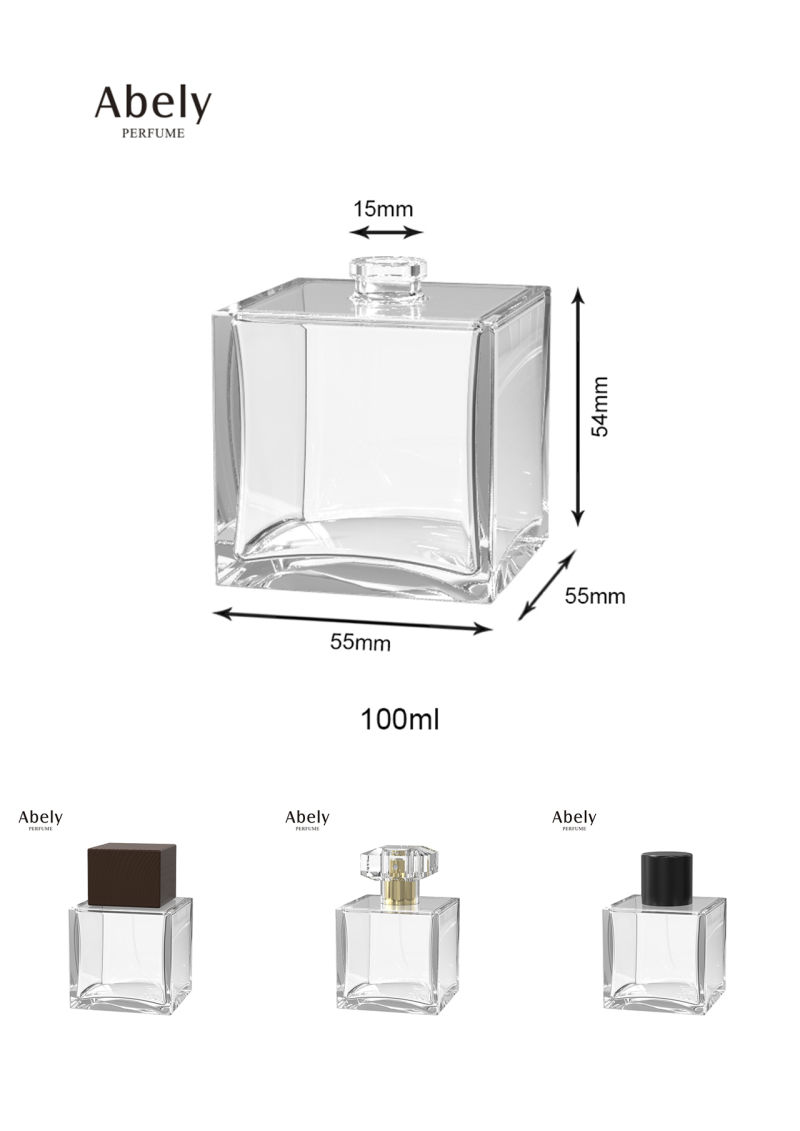 Wholesale Fancy Glass Perfume Bottles 100ml