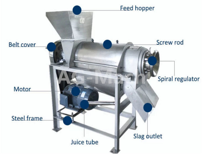 Fruit Juice Making Machine, Mango Fruit Extractor Fruit Juicer Extractor