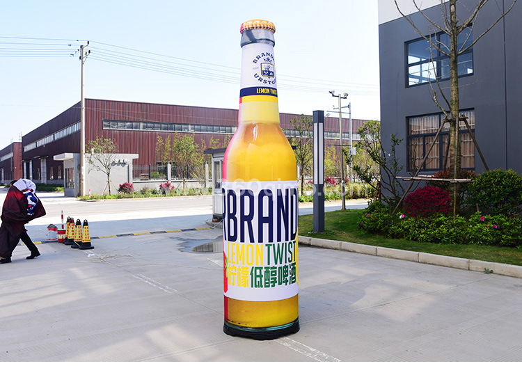 Giant Inflatable Beer Bottle for Sale Customized Inflatable Wine Bottle