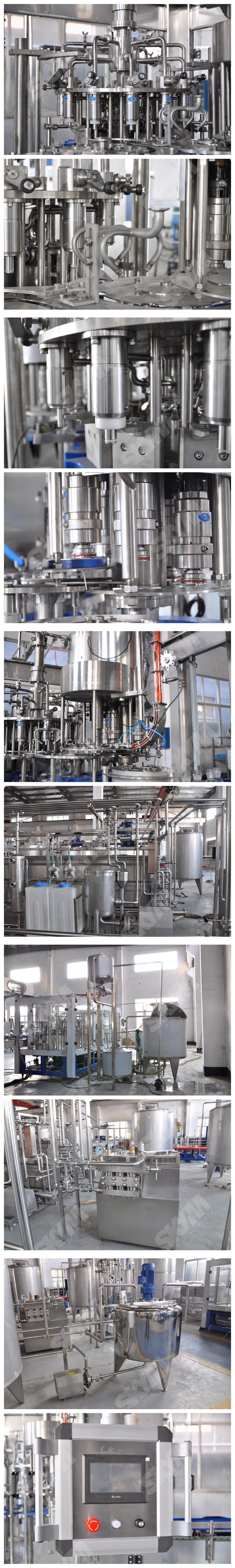 Full Auto Small Bottle Juice Hot Filling Packaging Machine / Fruit Juice Making Processing Plant Price