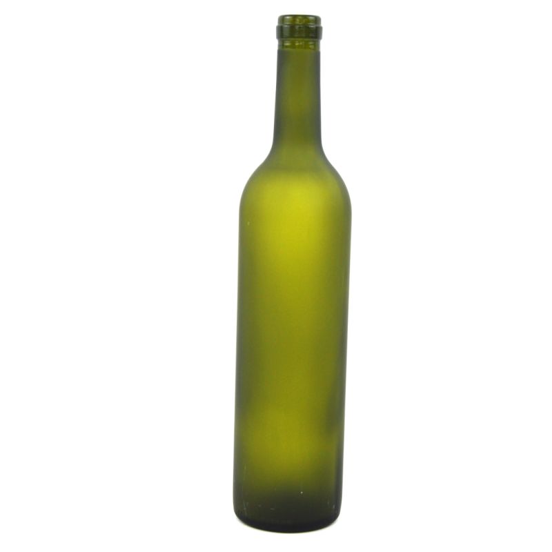 Decal Wine Bottle / Clear Wine Bottle / Green Wine Bottle