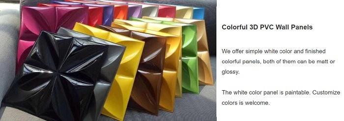Fiber Decorative 3D Wall Panel Mold 3D Panels Decorative Manufacture in China