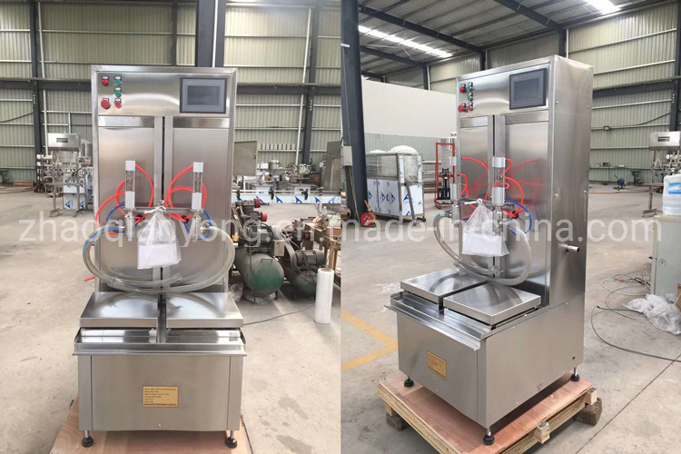 Semi Automatic Coconut Oil Bottle Cooking Palm Olive Oil Filling Machine