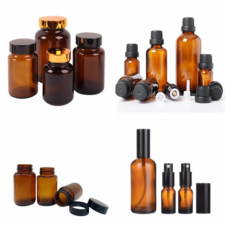 Wholesale Amber Potion 15mlcheap Glass Bottle Mist Spray