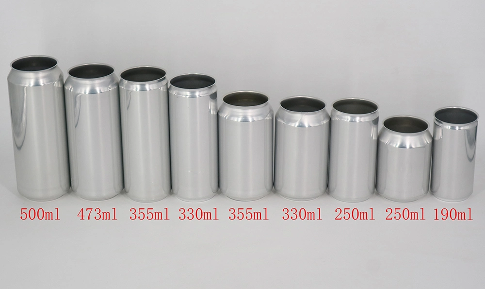 330ml 355ml Empty Carbonated Drinks Aluminum Can for Energy Drink Beer Empty Tin Can