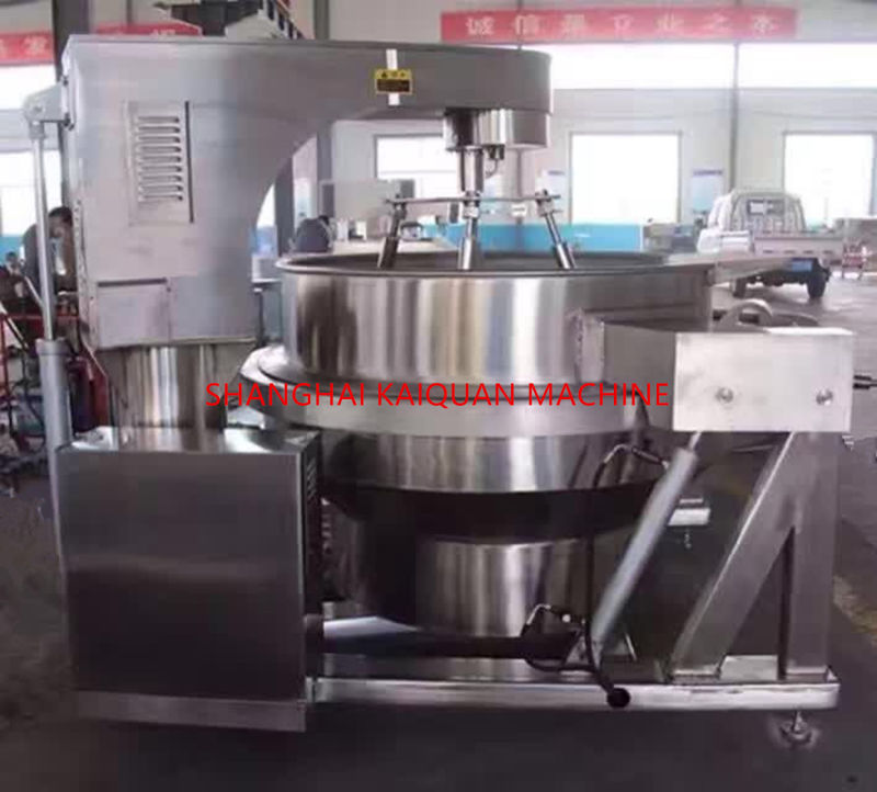 Industrial Electric Steam Jacketed Kettle Cooking Pot for Sauce Jam