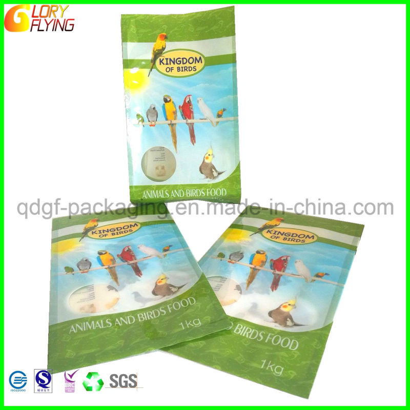 Heat Sealing Food Packaging Bag Plastic Bag for Bird Foods