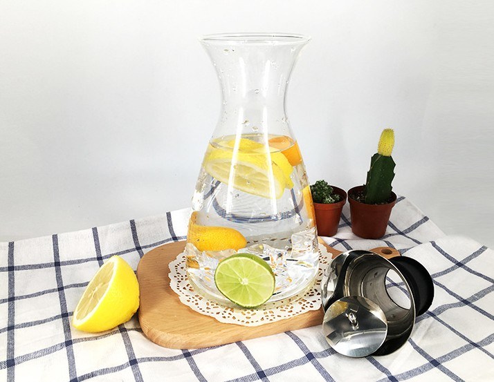 Customized Glass Water Jug Juice Kettle Pitcher