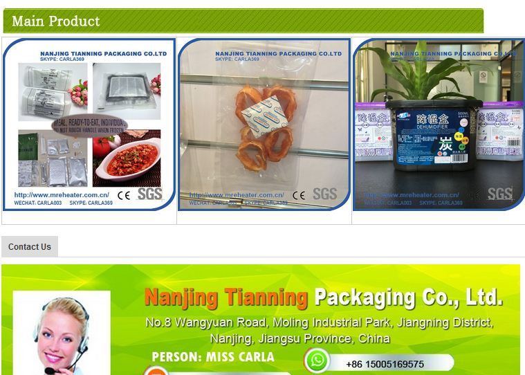 Long-Term Storage Oxygen Absorber Deoxidizer for Foods Long-Term Storage