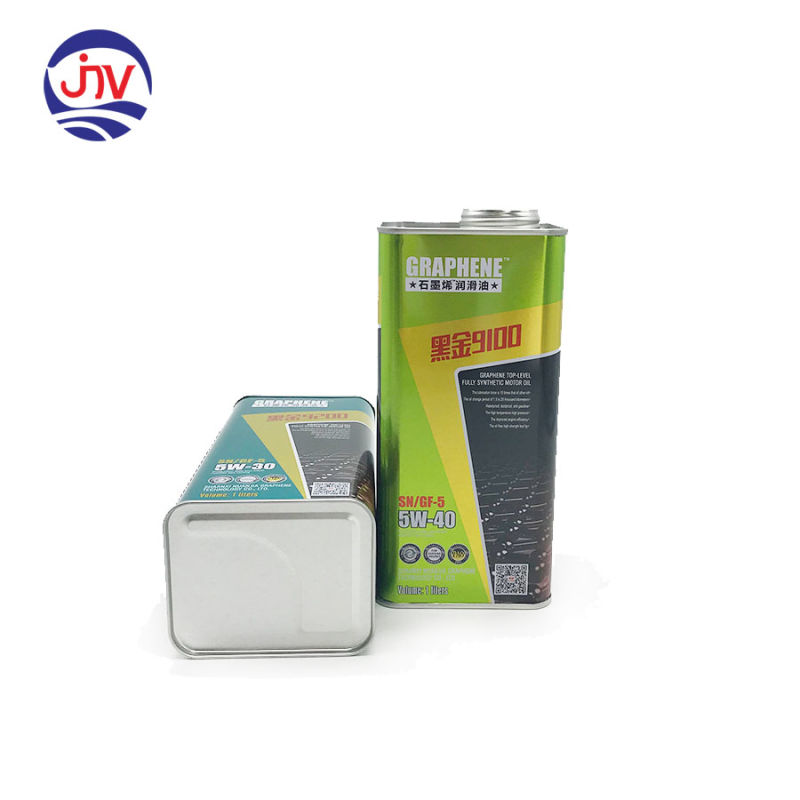 1L Square Engine Oil Tin Can