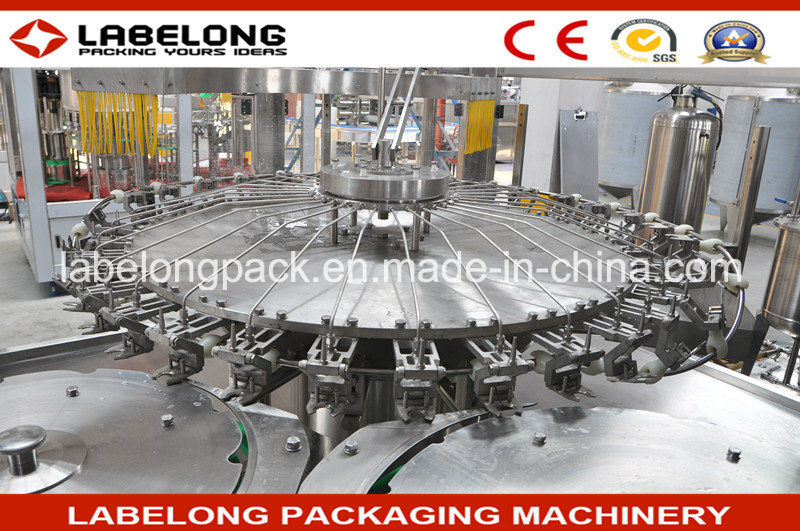 5000bph Automatic Carbonated Drink Bottle Filling Sealing Machine Plant Factory