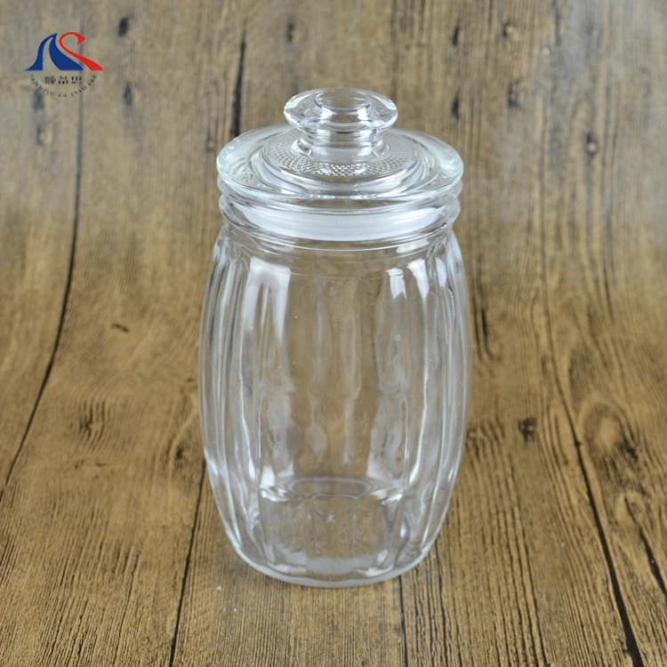 1000ml 1300ml 1500ml 2000ml 3000ml Glass Jars with Screw Lids for Kitchen Canisters Glass Storage Containers