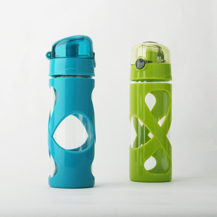 500ml Borosilicate Glass Water Bottle Glass Drink Bottle Portable