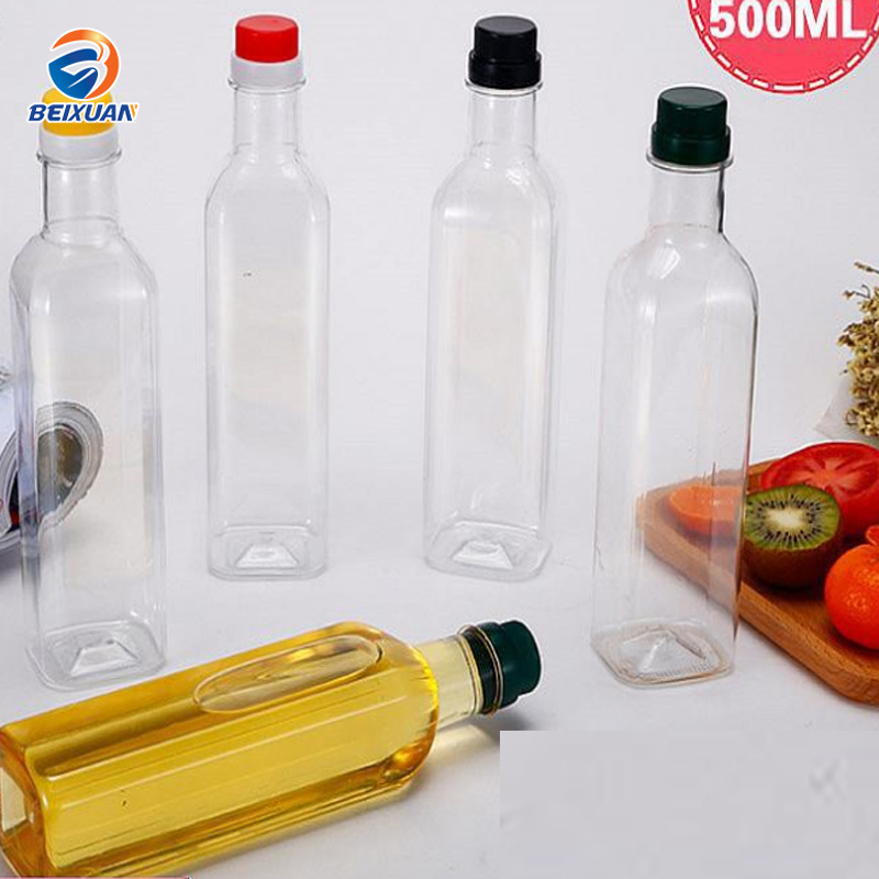 Plastic Olive Oil Tomato Sauce Bottle