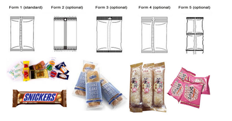 Automatic Candy Caramel Peanut Bar Packing Machine