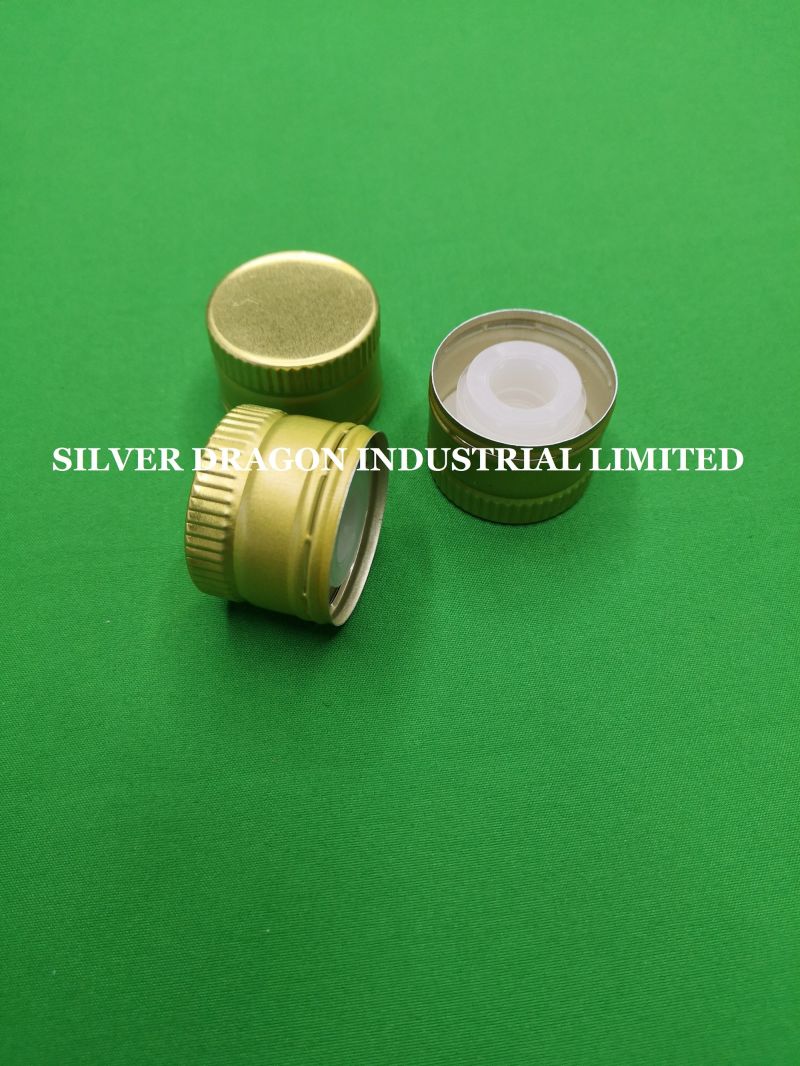 Aluminium PP Caps for Olive Oil Bottle Closure, 31.5X24mm