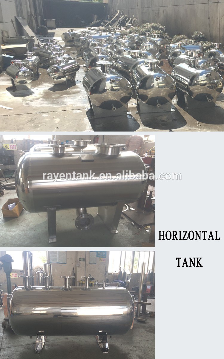 China Methanol Storage Tank Stainless Steel Horizontal Storage Tank