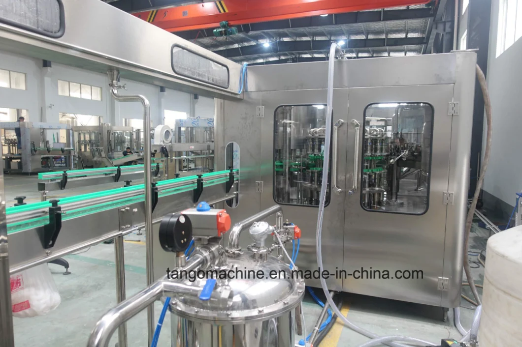 Automatic Glass Bottle Juice Drink Beverage Liquid Filling Sealing Machine