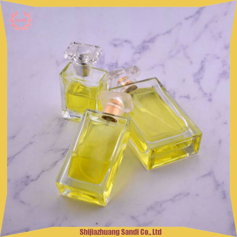 30ml50ml100ml Glass Perfume Bottle Spray Square Glass Bottle for Perfume