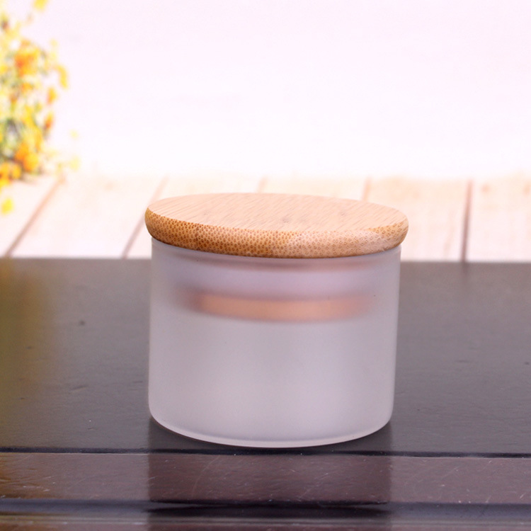 100ml Borosilicate Glass Container with Wood Lid