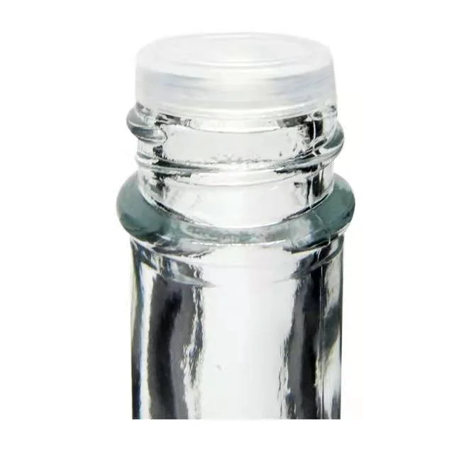 150ml Clear Glass Olive Oil Bottle Dispenser with Stainless Steel Pourer Spouts
