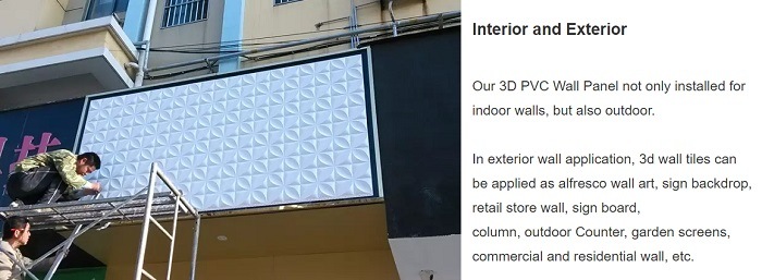 Fiber Decorative 3D Wall Panel Mold 3D Panels Decorative Manufacture in China