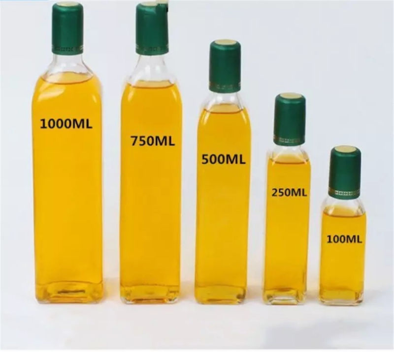 Factory Price Empty Olive Oil Glass Bottle with Cap