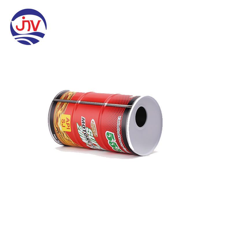 Color Coated Oil Tin Can with Plastic Cover