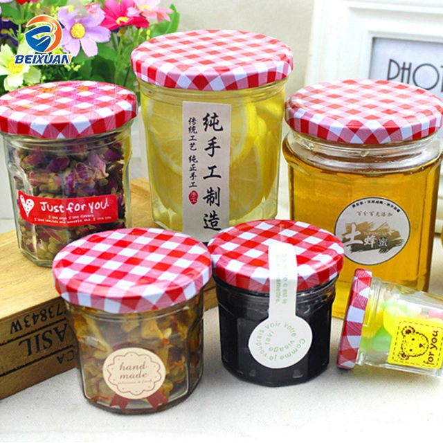 Wholesale Unique 30ml Caviar Honey Fruit Glass Jar Canned Fruit
