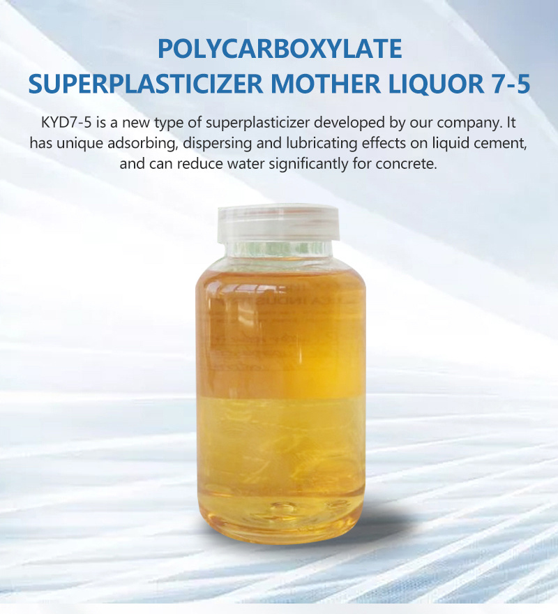 Polycarboxylic Superplasticizer Mother Liquor Polycarboxylate Liquor Made in China