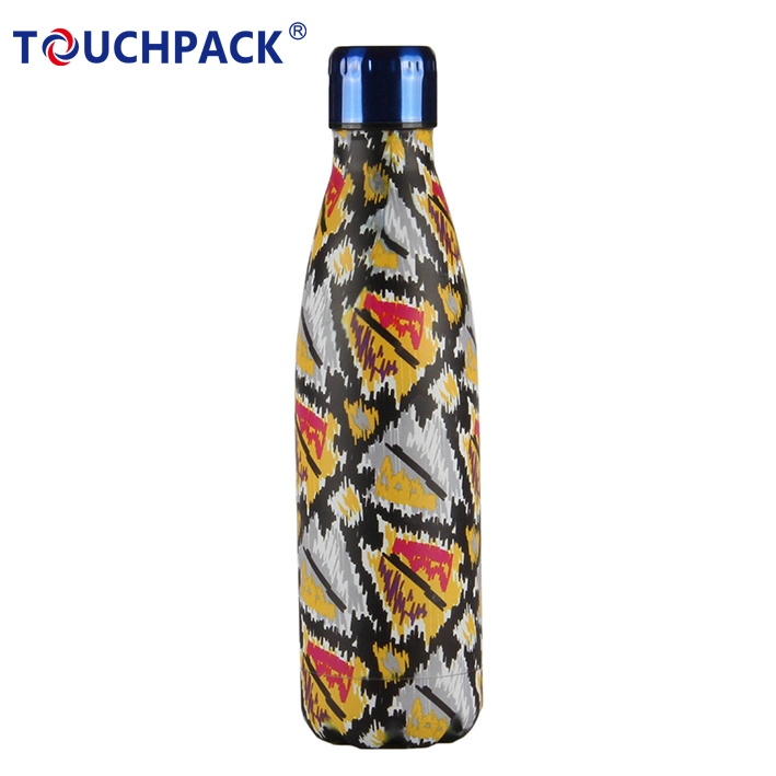 Più conveniente Doppia parete a vuoto Flask promozionale regalo personalizzato Cola forma Bottiglia d′acqua in acciaio inox per bevande