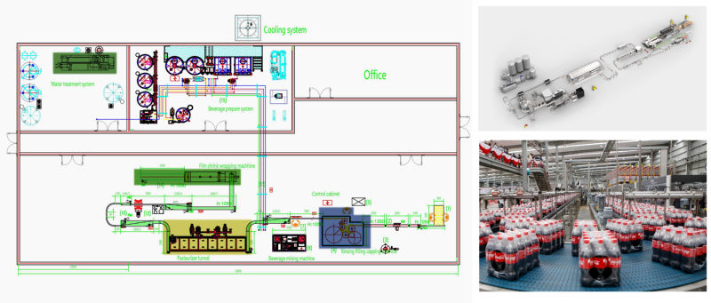 Full Automatic Carbonated Drink Filling Machine for Soft Drinks