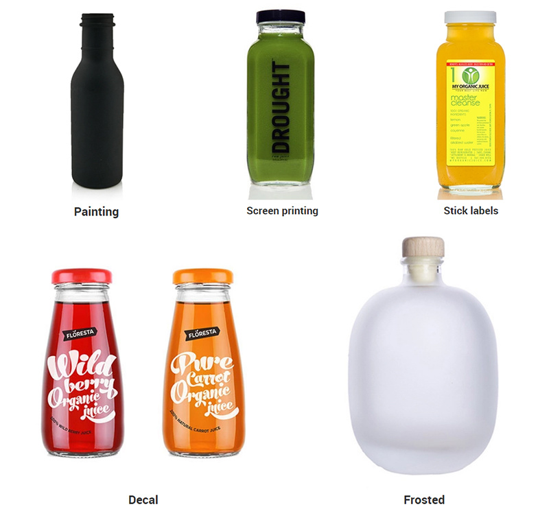 100ml Round Swing Top Glass Bottle for Juice/Water