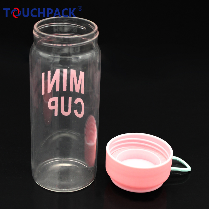 Glass Products Supply Travel Frosted Drinking Empty Glass Water Bottles